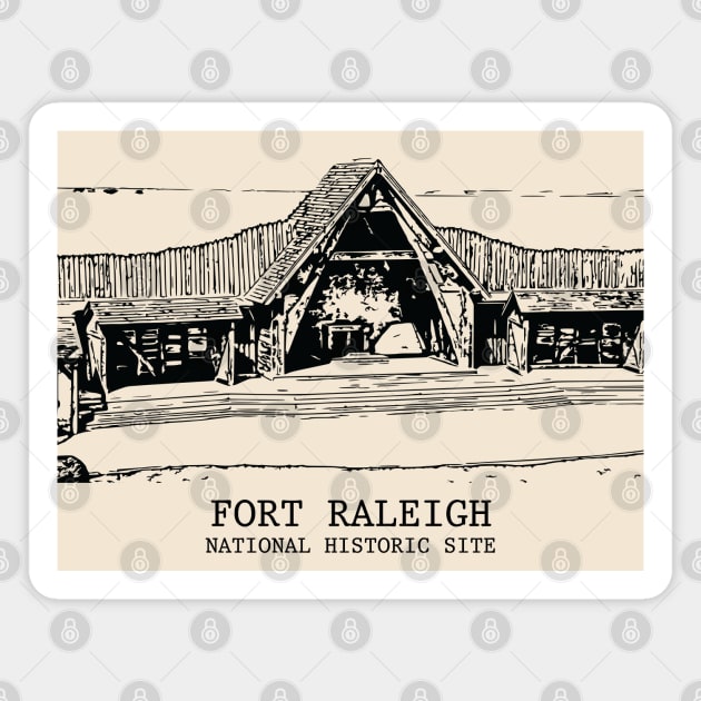 Fort Raleigh National Historic Site Magnet by Lakeric